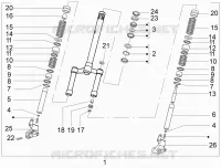 Forcella/tubo sterzo - Gruppo ralle