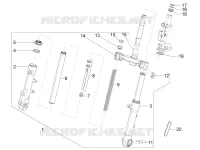 Forcella/tubo sterzo - Gruppo ralle