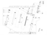 Forcella/tubo sterzo - Gruppo ralle