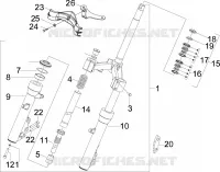 Forcella/tubo sterzo - Gruppo ralle