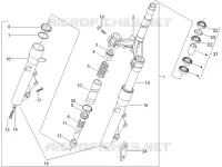 Forcella/tubo sterzo - Gruppo ralle