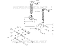 Sospensione posteriore - Ammortizzatore/i
