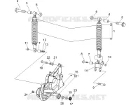 Sospensione posteriore - Ammortizzatore/i