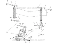 Sospensione posteriore - Ammortizzatore/i