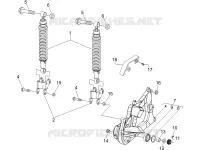 Sospensione posteriore - Ammortizzatore/i