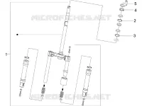 Forcella/tubo sterzo - Gruppo ralle