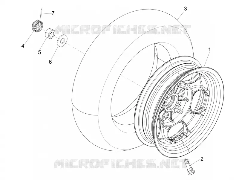 Ruota posteriore