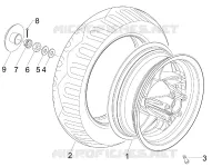 Ruota posteriore