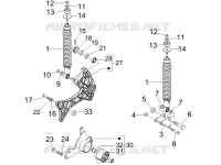 Sospensione posteriore - Ammortizzatore/i