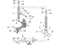 Sospensione posteriore - Ammortizzatore/i