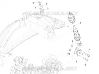 Sospensione posteriore - Ammortizzatore/i