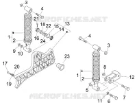 Sospensione posteriore - Ammortizzatore/i