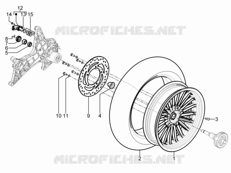 Ruota posteriore