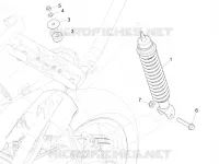 Rear suspension - Shock absorber/s