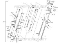 Forcella/tubo sterzo - Gruppo ralle