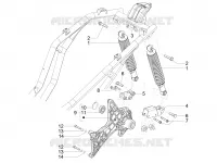Sospensione posteriore - Ammortizzatore/i