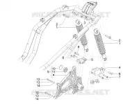 Sospensione posteriore - Ammortizzatore/i