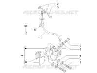 Brakes pipes - Calipers