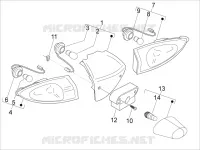Fanaleria posteriore - Indicatori di direzione