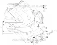 Fanaleria posteriore - Indicatori di direzione