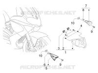 Fanaleria anteriore - Indicatori di direzione