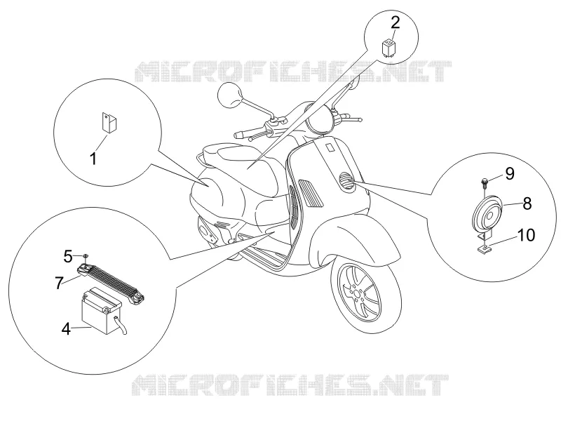 Teleruttori - Batteria - Claxon