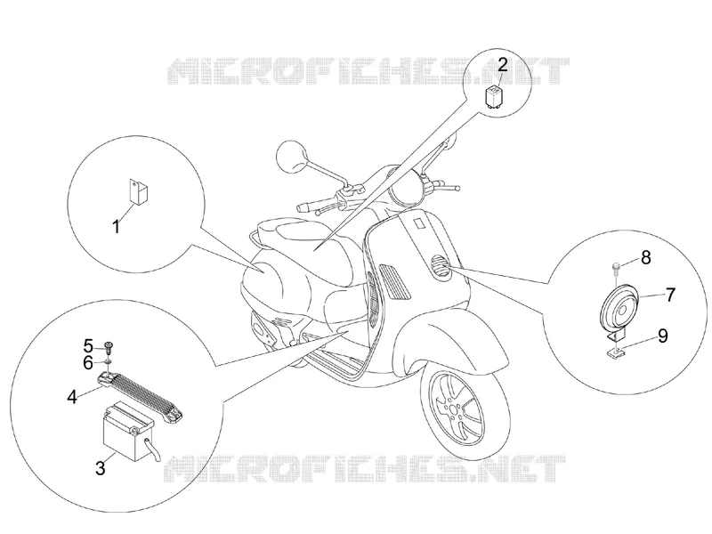Teleruttori - Batteria - Claxon
