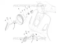 Fanaleria anteriore - Indicatori di direzione
