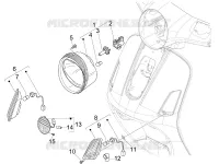 Fanaleria anteriore - Indicatori di direzione