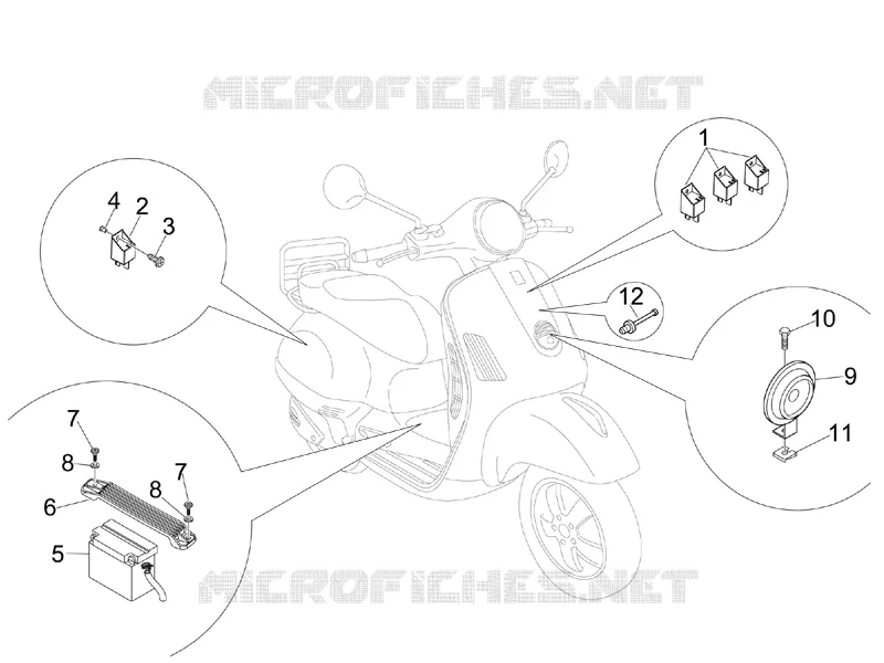 Teleruttori - Batteria - Claxon