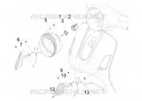 Fanaleria anteriore - Indicatori di direzione
