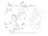 Fanaleria anteriore - Indicatori di direzione