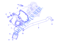 Coperchio testa cilindro per VESPA GTS 4T ie Super E3 2015