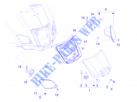 Fanaleria posteriore   Indicatori di direzione per VESPA GTS 4T ie Super E3 2015
