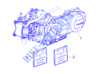 Motore completo per VESPA GTS 4T ie Super E3 2015
