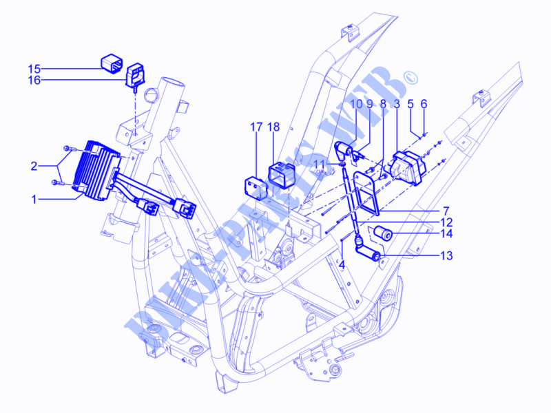 Regolatore di tensione   Centraline elettroniche   Bobina A.T. per PIAGGIO Beverly RST 4T 4V ie E3 2014