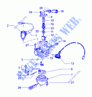 Carburettor mikuni per GILERA Runner 125 FX 2T 2000