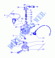 Carburettor mikuni per GILERA Runner 180 FXR 2T 2001