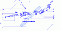 Handlebars component parts per GILERA Runner 180 FXR 2T 1998