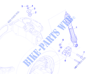 Sospensione posteriore   Ammortizzatore/i per VESPA Elettrica Motociclo 2019