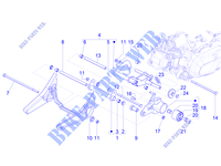 Braccio oscillante per PIAGGIO Beverly 400 4T/4V HPE Euro 5 ABS 2021