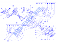 Copertura centrale   Pedane per PIAGGIO BV 4T 4V ie E3 2014