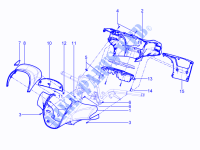 Coperture manubrio per PIAGGIO BV 4T 4V ie E3 2014