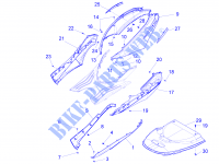 Coperture laterali   Spoiler per PIAGGIO Fly 4T 2V 25-30Km/h 2014