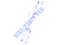 Forcella/tubo sterzo   Gruppo ralle per PIAGGIO Liberty 4T 2014