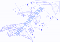 Fanaleria posteriore   Indicatori di direzione per PIAGGIO Liberty 4T 2V E3 2011