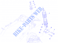 Sospensione posteriore   Ammortizzatore/i per PIAGGIO Liberty 4T 3V ie E3 2014