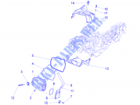 Coperchio testa cilindro per PIAGGIO Liberty iGet 4T 3V ie ABS 2015