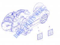 Motore completo per PIAGGIO Liberty iGet 4T 3V 2015