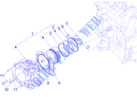 Gruppo cilindro pistone spinotto per PIAGGIO MP3 YOUrban ERL 2015
